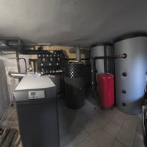 Vodovodne inštalacije Hrustelj — kotlovnica